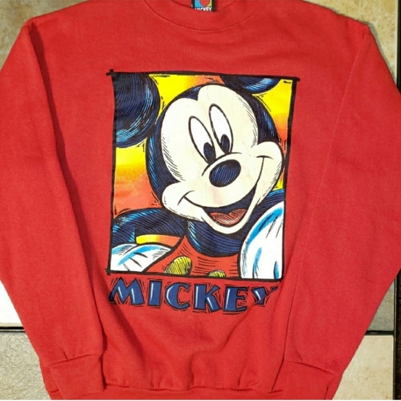 Vintage 90s Mickey Unlimited Mickey Mouse Sweatshirt - Picture 2 of 7
